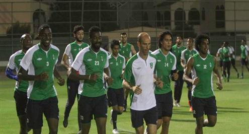 جروس يحفز الأهلاويين بسداسية هجر قبل مواجهة نجران